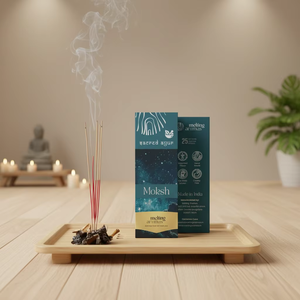 Varillas de Incienso MOKSH Ultra Premium, Fragancia Natural Agarbatti para Pooja, Oración, Meditación y Aromaterapia - Product Image 1