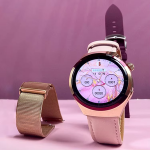 Reloj Inteligente EDS SK6 Mini con Correa Blanca, Gestión de la Frecuencia Cardíaca, Llamadas por Bluetooth, Resistente al Agua IP68, Monitoreo de Movimiento, Reproducción de Música - Product Image 2