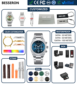 Custom logo <strong>Watch</strong> Fashion Designs Oem logo <strong>Sport</strong> Stainless Steel Chronograph <strong>Watches</strong> for <strong>Men</strong> Luxury Wholesale <strong>Watch</strong> Manufacturer - Product Image 3