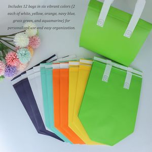 Custom Print logo Lunch Cooler Bag Thermal Lunch Food Delivery Tote Bag Simple and New Fashion Lunch Bag Insulated for Ice Cream - Product Image 6