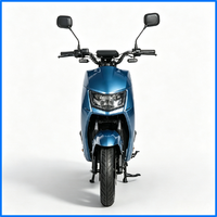1000W 60V Battery Powered Electric Motorbike Front Disc Rear Drum Brake System, Compact Body CBU CKD Container Shipment