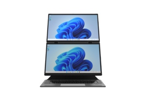 New 14 Inch Dual Touch Screen <strong>Notebook</strong> Intel 12th N95 Aluminum Yoga Laptops 512GB Storage for Business Office Education - Product Image 4