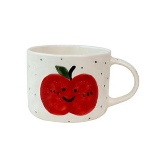 Taza de Café Original de Apple con Diseño de Árbol de Navidad, Linda Taza de Cerámica para Agua, Taza para Desayuno - Product Image 1