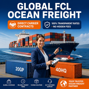 Transporte Marítimo Económico de Contenedores desde China a Todo el Mundo, FCL LCL, Transporte por Mar - Product Image 1