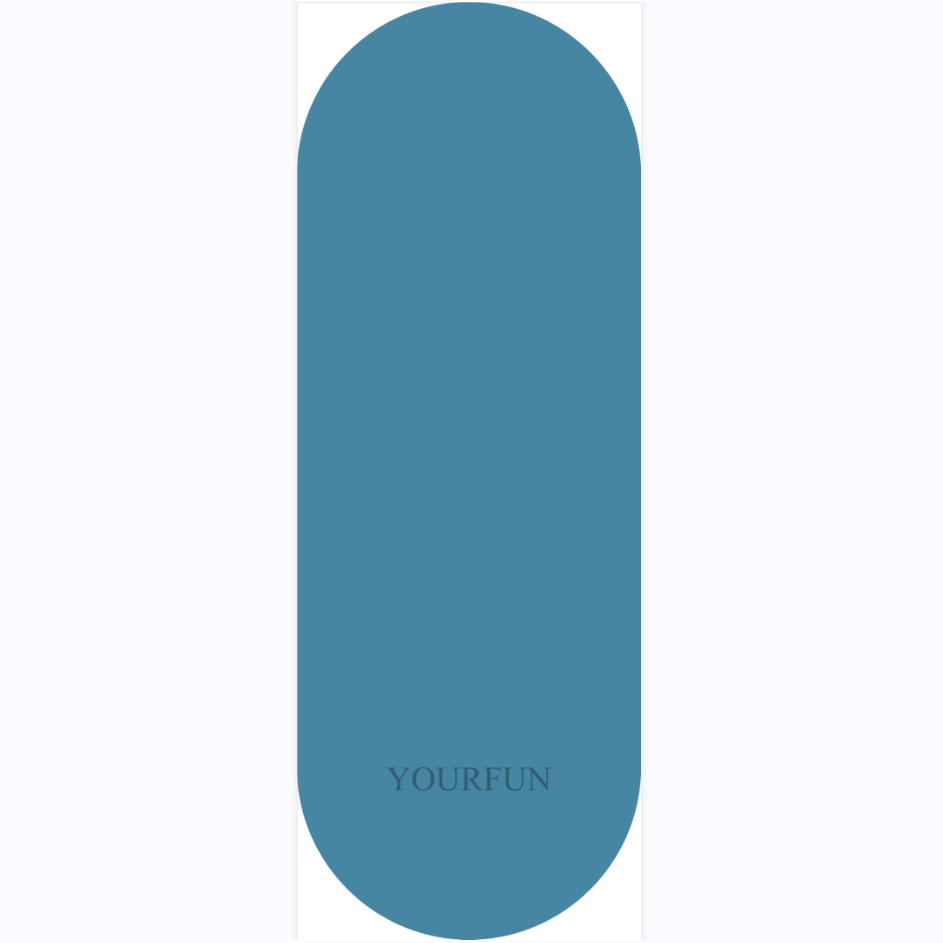 Tapis de yoga en PU - 28# Bleu