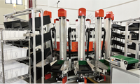 Système de tri de colis d'ensemencement de plateau automatique mural automatique à grande vitesse Robot de tri pour la logistique