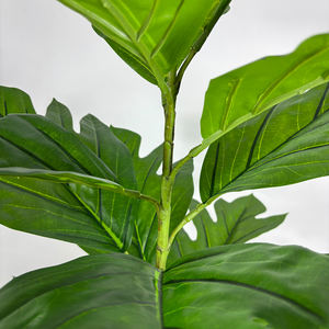 Arbre à <span class=keywords><strong>Pain</strong></span> Artificiel <span class=keywords><strong>de</strong></span> 90cm, Plante Réaliste en Faux Bonsaï, Plante Artificielle pour Décoration d'Intérieur - Product Image 4