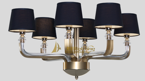 <span class=keywords><strong>Noir</strong></span> Couleurs Ombre Salon <span class=keywords><strong>Lustre</strong></span> Pendentif Lumières En Verre De <span class=keywords><strong>Murano</strong></span> Led Lampes Lustres - Product Image 4