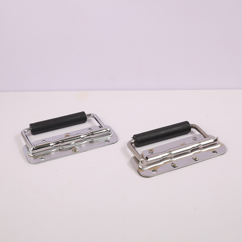 Industrial Drawer Cabinet Tool Box Handle 304 Stainless Steel Spring Folding Hardware Accessories