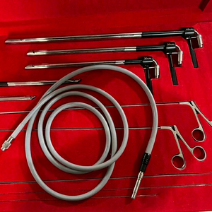 Ensemble d'œsophagoscope rigide Zoha Surgico, classe II, modèle ZS-2004-1, manuel, acier inoxydable de haute qualité, emballé, certifié CE ISO13485 - Product Image 1