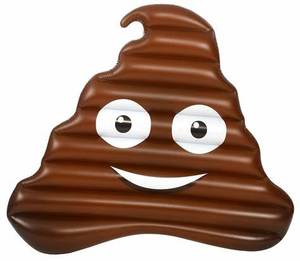 Nệm Bãi Biển Nổi Trên Bè Hình Đảo Biểu Tượng Cảm Xúc Bơm Hơi Vui Chơi Dưới Nước Tiệc Mùa Hè Nệm Bãi Biển - Product Image 4