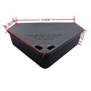 Estación de Cebo para Ratones con Llaves - Estación de Cebo para Ratones Recargable para Exteriores, Reutilizable, para Ratones Pequeños y <span class=keywords><strong>Ratas</strong></span>, Caja de Envenenamiento - Product Image 2