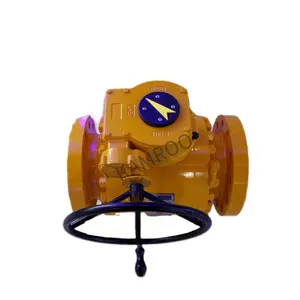 Kamroo SS304 SS316 1000wog Threaded End 2 Way Power Plant Duplex Stainless Steel Pneumatic Ball Valve