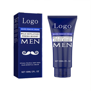 Crème dépilatoire pour hommes avec logo personnalisé, <span class=keywords><strong>barbe</strong></span>, haute qualité, épilation complète du corps, vente en gros - Product Image 1