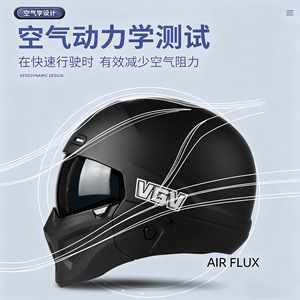 Casco de Moto Integral Vintage Scorpion, Protección Solar, Transpirable, Unisex, para Verano - Product Image 4