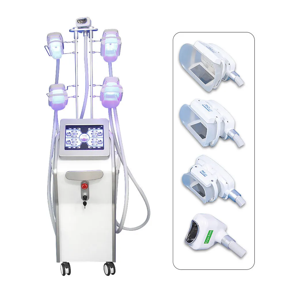 Latest 5 handles cryolipolysis slimming machine cool machines fat freezing cryolipolysis slimming machine