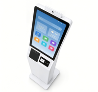 Kiosque de paiement en libre-service NFC RFID avec écran tactile interactif de 15,6, 21,5 et 32 pouces, terminal SDK pour commande automatique en centre commercial