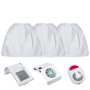 Túi đựng bụi móng tay bán chạy trực tiếp từ nhà máy - Túi hút bụi làm móng dùng một lần màu trắng - Product Image 1