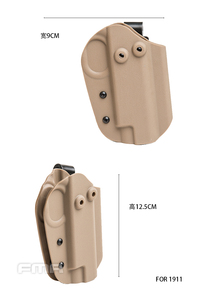 FMA Pro serie Kydex <span class=keywords><strong>1911</strong></span> fondina regolabile a sgancio rapido accessorio universale tattico esterno TB1339 vendita calda - Product Image 6