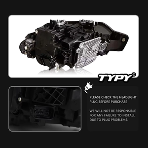 Fari Bicolore TYPY per <span class=keywords><strong>BMW</strong></span> Serie 3 <span class=keywords><strong>F30</strong></span> F35 F80 2013-2018, Fari <span class=keywords><strong>LED</strong></span> Plug and Play, Luci Anteriori, Accessori Auto - Product Image 4