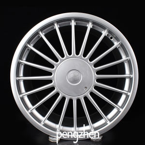 Ruedas forjadas de aleación escalonada Pengzhen Custom Hyper Silver 4x100 5x5x120 112 17 <span class=keywords><strong>18</strong></span> 19 20 21 pulgadas para BMW <span class=keywords><strong>Alpina</strong></span> B7 XB7 E60 G30 - Product Image 3
