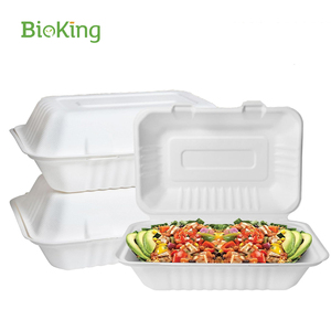 <span class=keywords><strong>Bioking</strong></span> 6x6 "ช่องเดียวอาหารจานด่วนกล่องใส่เบอร์เกอร์แบบถอดได้กล่องแฮมเบอร์เกอร์แบบฝาปิดกล่องแฮมเบอร์เกอร์ DDP USA - Product Image 4