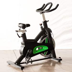 Vélo de spinning à résistance magnétique, entraînement par chaîne silencieux, siège réglable, poignées revêtues par immersion, capacité de 150 kg, salle de sport à domicile - Product Image 3