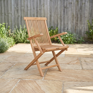 Sillón Plegable Tropical de Madera Maciza Ligera de Alta Calidad para Piscina, Jardín, Parque, Villa, Comedor y Uso en Hoteles - Product Image 3