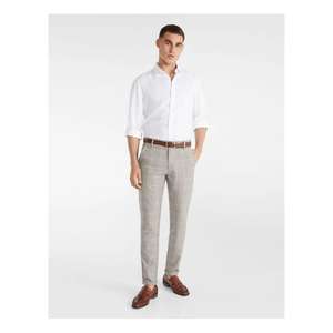 Chemise pour homme Smart Casual, conçue pour un usage professionnel et décontracté, avec une texture douce et un style de tenue de soirée - Product Image 5