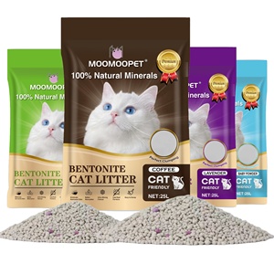 Best Clean Bentonit Katzenstreu Niedriger Preis Bulk 7kg Klumpen kugel muster Effektiver Wurf filter - Product Image 2