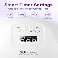Lampu Pengering LED UV dengan Timer & Sensor Otomatis
