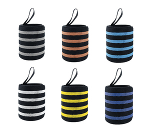 Custom Logo Bodybuilding Pull up Weight Lifting Power Gym Wrist Supports Assist <b>Straps</b> Wrist <b>Straps</b> - Product Image 5