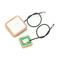 Module d'antenne GPS/Glonass GHT G/GPS2 à gain élevé 28dBi personnalisable pour voiture, 1575.42MHz, céramique intégrée, SMA, satellite GNSS