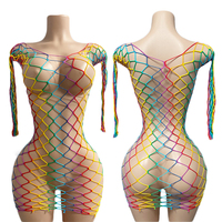 Ensemble de lingerie sexy et érotique en dentelle fendue avec porte-jarretelles, style exotique pour la danse et le strip-tease