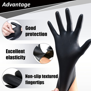 100% Nitrile Gloves 9 Inch Latex Free Disposable Waterproof Gloves Custom Box for Tattoo Shop PMU Use - Product Image 6