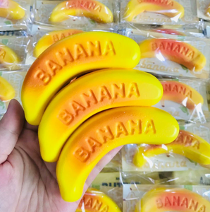 Juguete Antiestrés Suave en Forma de Plátano, de Rebote Lento, para Apretar, Alivia la Ansiedad en Niños, de Espuma de PU y Plástico - Product Image 6