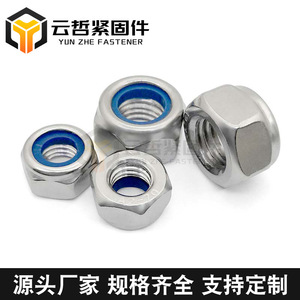 Tuercas Hexagonales Autoblocantes de Nailon Galvanizado Hechas a Medida, Pernos Antideslizantes - Product Image 3