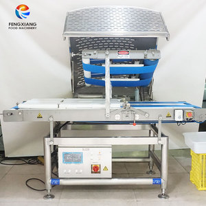Machine à trancher la viande FENGXIANG, double convoyeur, épaisseur réglable de 2 à 50 mm, entièrement automatique - Product Image 2