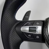 Setir Kemudi Kulit Carbon Firer untuk BMW F10 F15 F21 F20 F25 F30 F32 F34 F36 M3 M5 X4 X6 E71 E87 E90 E92