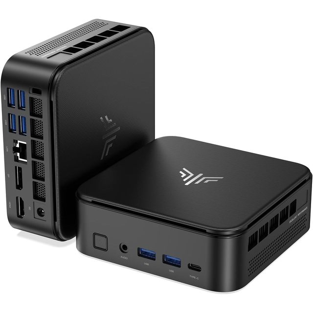 KAMRUI E3B Mini PC AMD Ryzen 5 7430U 16GB 512GB SSD Octa Core Gaming Business Education Use