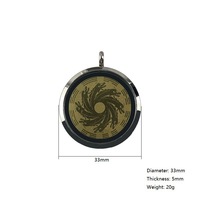 Collier magnétique CAMAZ personnalisé en acier inoxydable avec huit dragons, pendentif quantique énergétique, style classique, pour la protection des femmes