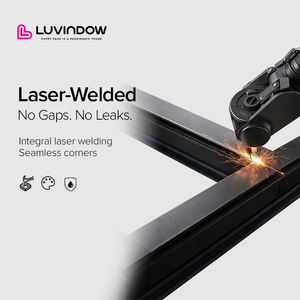 Fenêtre en aluminium à double vitrage résistante aux explosions pour immeuble <span class=keywords><strong>de</strong></span> bureaux, avec système <span class=keywords><strong>de</strong></span> bascule et <span class=keywords><strong>de</strong></span> rotation, réduction <span class=keywords><strong>de</strong></span> 25% du coût - Product Image 4