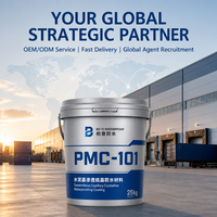 Additif d'étanchéité capillaire cristallin cimentaire durable PMC-101 pour piscines et réservoirs