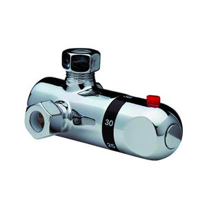 Chrome Single-Lever Thermostatic External Boiler Mixer <b>Control</b> <b>Valves</b> Product Category - Product Image 3