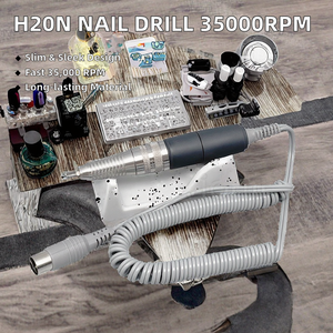 เครื่องเจียรเล็บมืออาชีพ สแตนเลสสตีล 35000 รอบต่อนาที มอเตอร์ไร้แปรงถ่าน G3 STRONGDRILL สำหรับทำเล็บมืออาชีพ - Product Image 4