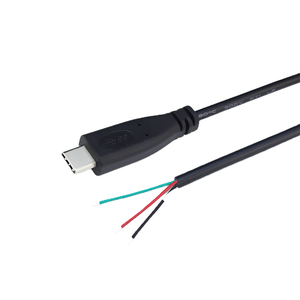 अनुकूलन योग्य यूएसबी टाइप-सी पुरुष से महिला प्लग 2/4 कोर दुबले तार तार के साथ pvc जैकेट - Product Image 4