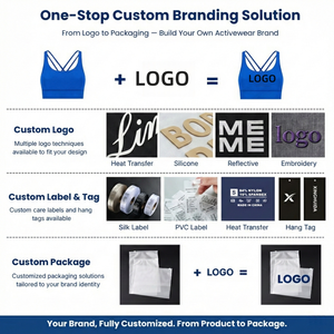 Sujetador deportivo largo para mujer con cuello en V y espalda cruzada, sexy, acolchado, transpirable, sin mangas, para gimnasio, entrenamiento, fitness, con logo personalizado - Product Image 4