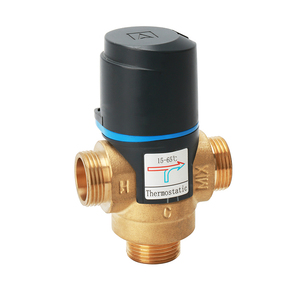 SANIPRO riscaldamento a pavimento accessori G1/2 termostatico 3 vie caldaia in ottone valvola di miscelazione per bagno doccia - Product Image 5