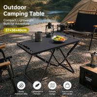 Table tactique d'extérieur, table pliante multifonctionnelle, légère, pour le camping, le thé, le pique-nique, en acier au carbone, rectangulaire