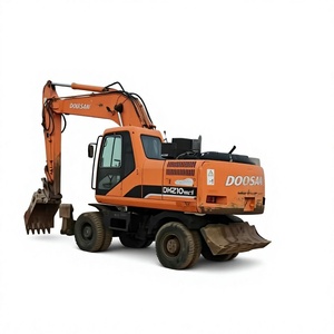 Excavatrice sur chenilles hydraulique Doosan DH210W-7 d'occasion de haute qualité en promotion avec moteur à prix réduit - Product Image 1